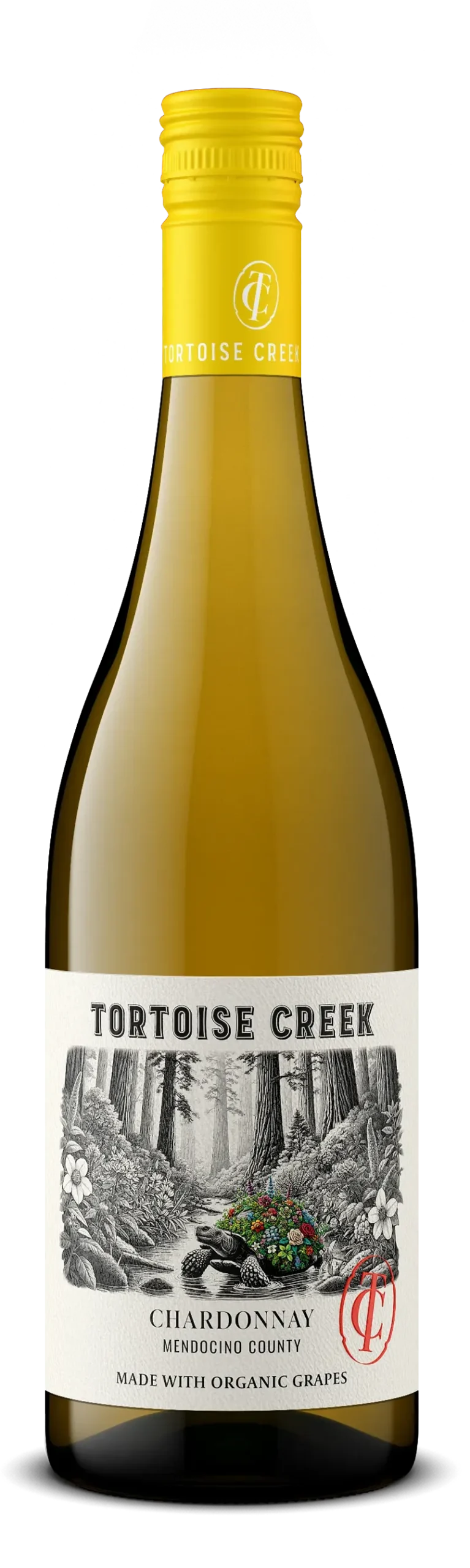 Tortoise Creek Chardonnay bottle shot